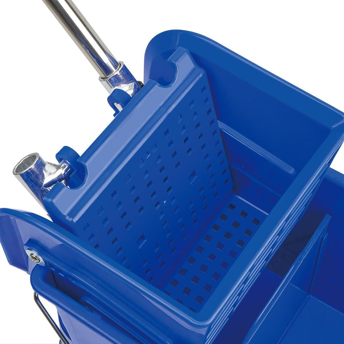 Jantex Kentucky Mop Bucket and Wringer 20Ltr Blue Jantex