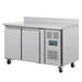 Polar U-Series Double Door Counter Fridge with Upstand 282Ltr Polar
