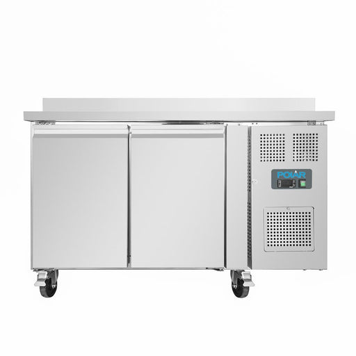 Polar U-Series Double Door Counter Freezer with Upstand 282Ltr Polar