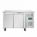 Polar U-Series Double Door Counter Freezer with Upstand 282Ltr Polar