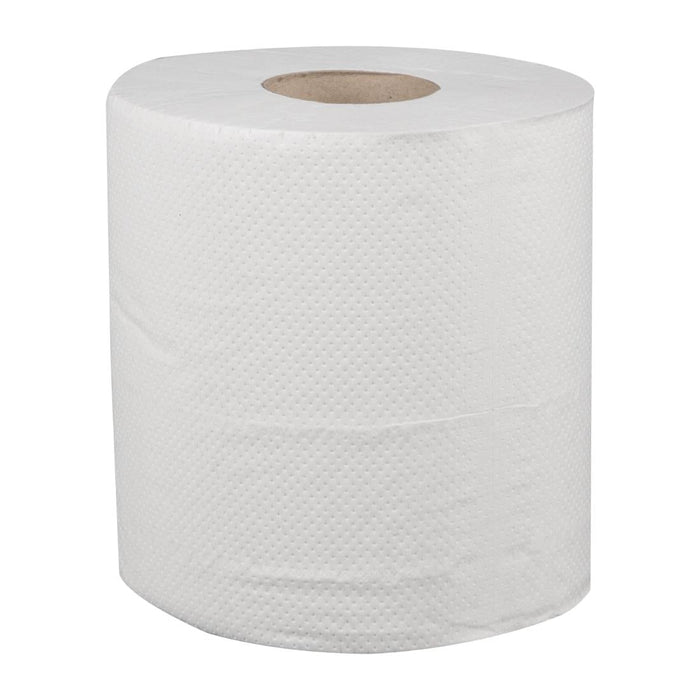 Jantex Centrefeed White Rolls 2-Ply 120m (6 Pack) Jantex