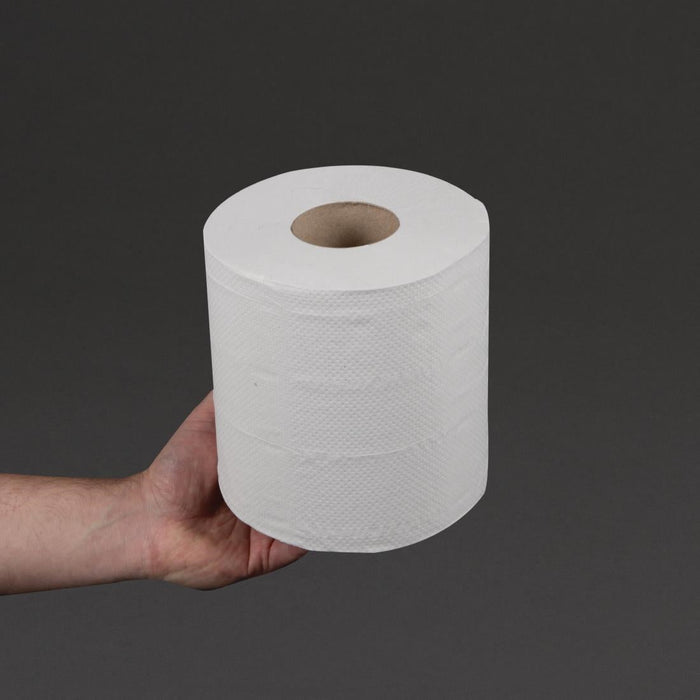 Jantex Centrefeed White Rolls 2-Ply 120m (6 Pack) Jantex