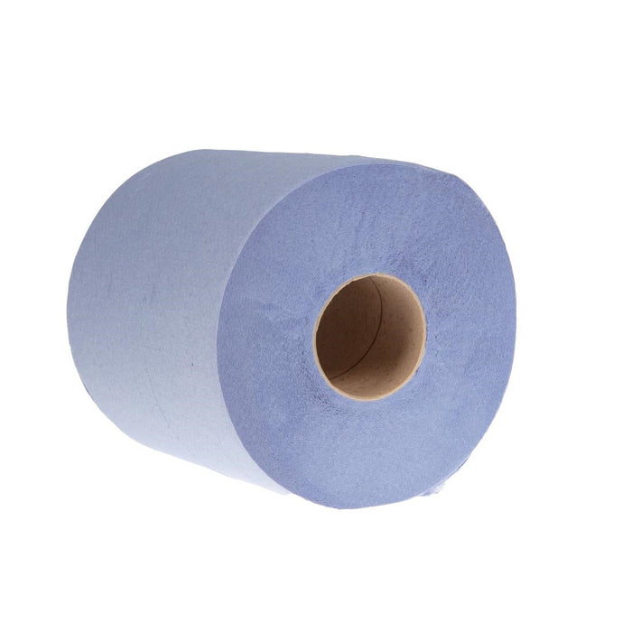 Jantex Centrefeed Blue Rolls 2-Ply 120m (6 Pack) Jantex