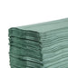 Jantex Z Fold Paper Hand Towels Green 1-Ply 3000 Sheets Jantex