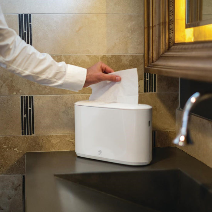 Tork Z Fold Paper Hand Towels White 1-Ply 250 Sheets (12 Pack) Tork