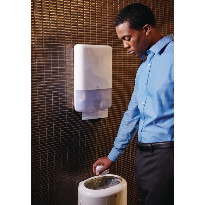 Tork Z Fold Paper Hand Towels White 1-Ply 250 Sheets (12 Pack) Tork