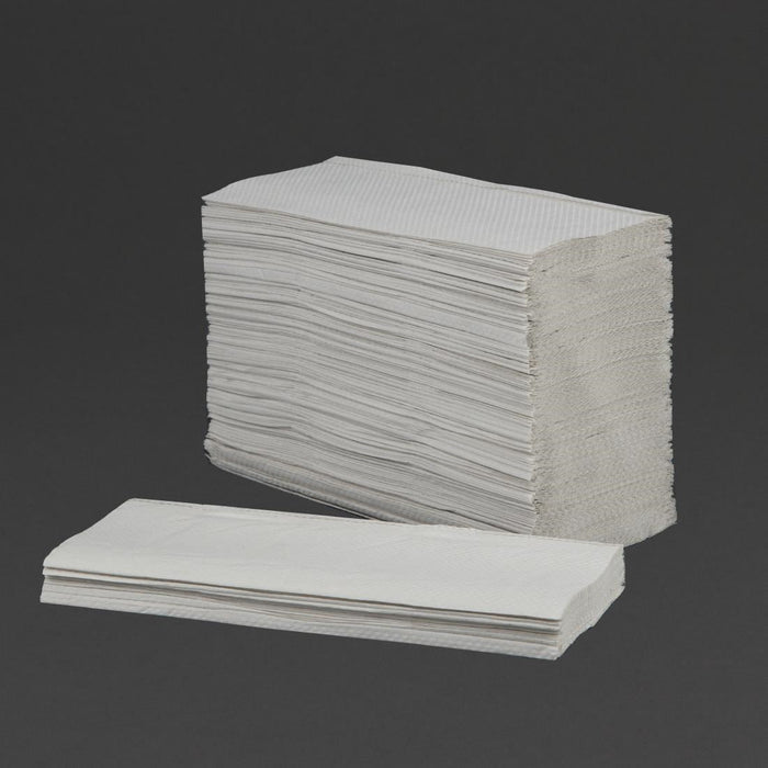 Tork Z Fold Paper Hand Towels White 1-Ply 250 Sheets (12 Pack) Tork