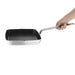 Vogue Aluminium Square Non-Stick Teflon Ribbed Skillet Pan 24cm Vogue