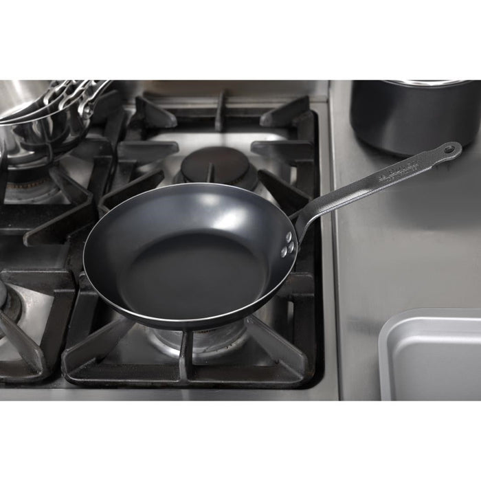De Buyer Black Iron Frying Pan 24cm De Buyer