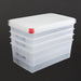 Araven Polypropylene 1/1 Gastronorm Food Storage Box 28Ltr (4 Pack) Araven
