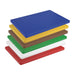 Hygiplas Thick Low Density Blue Chopping Board 450x300x20mm Hygiplas