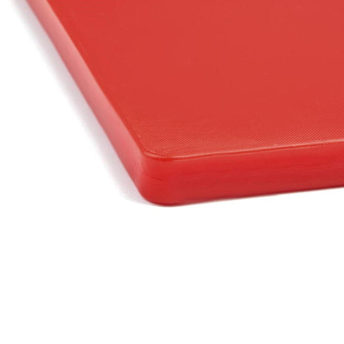 Hygiplas Thick Low Density Red Chopping Board 450x300x20mm Hygiplas