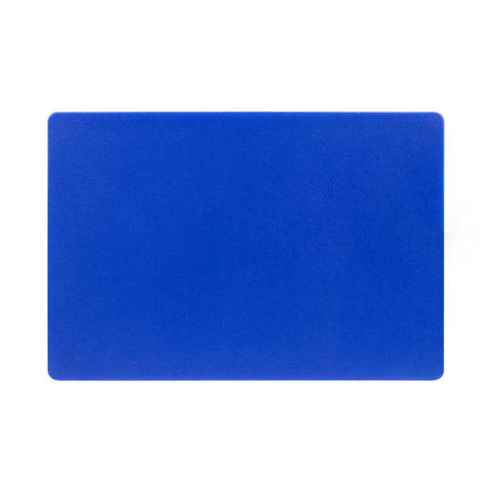 Hygiplas Thick Low Density Blue Chopping Board 450x300x20mm Hygiplas