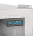 Polar C-Series Countertop Display Fridge 46Ltr White Polar