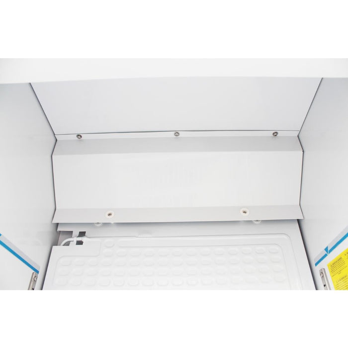 Polar G-Series Upright Display Fridge 368Ltr White Polar