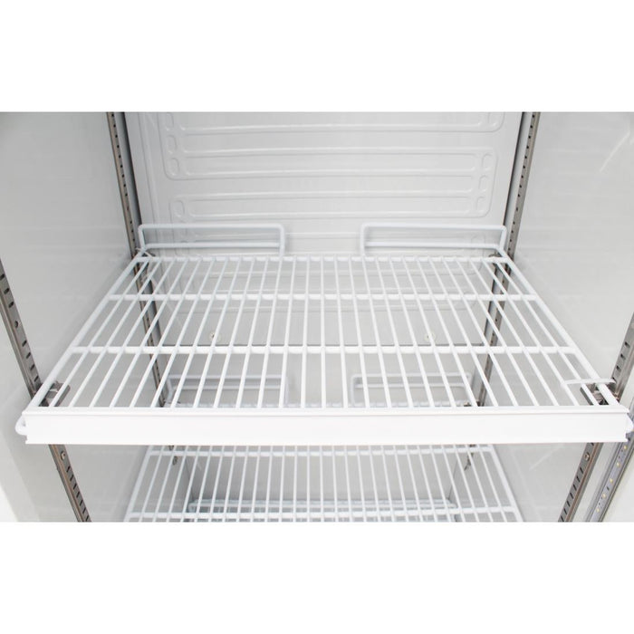 Polar G-Series Upright Display Fridge 368Ltr White Polar