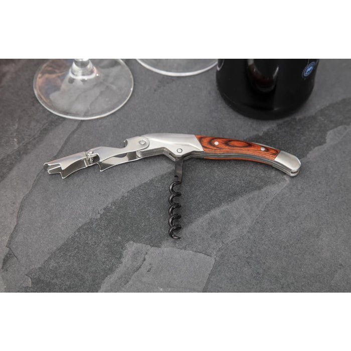 Rococo Twin Pull Waiter's Friend with Rosewood Grunwerg