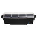 San Jamar 4 Tray Condiment Holder Black San Jamar