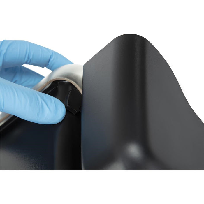 San Jamar  5 Tray Dome Condiment Dispenser Black San Jamar