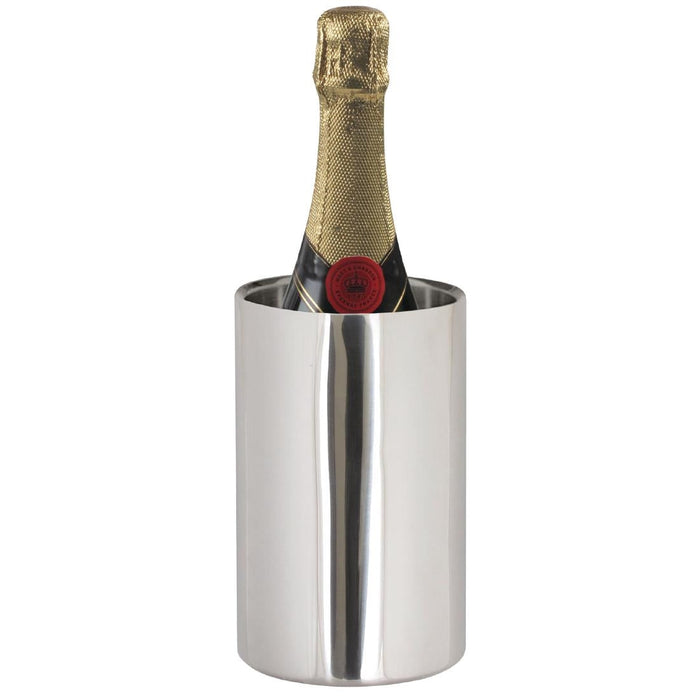 Olympia Polished Stainless Steel Wine And Champagne Cooler Olympia