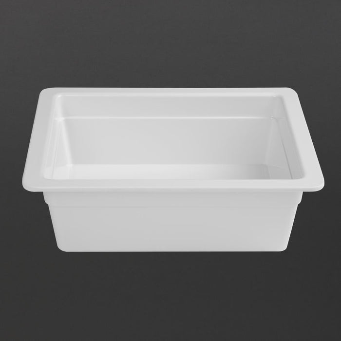 Olympia Kristallon Melamine 1/2 Gastronorm Dish 100mm Olympia