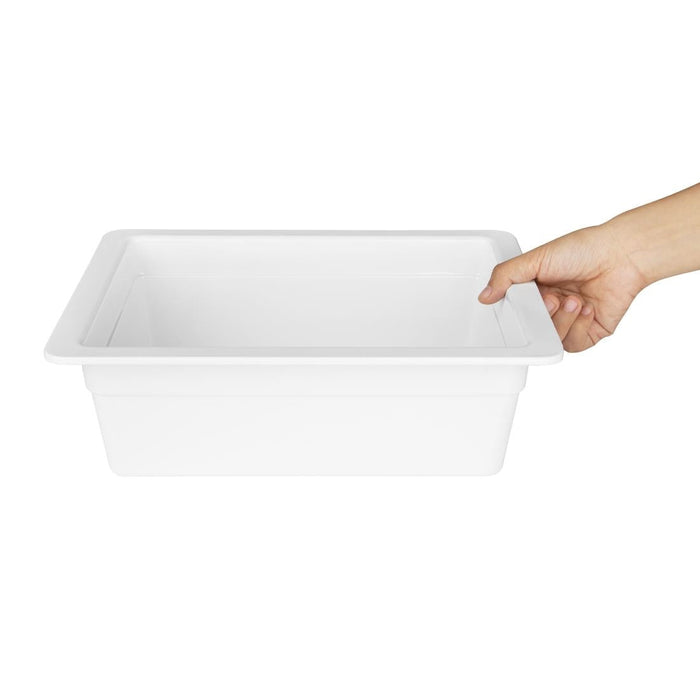 Olympia Kristallon Melamine 1/2 Gastronorm Dish 100mm Olympia