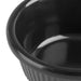 Olympia Kristallon Melamine Fluted Ramekins Black 57mm (12 Pack) Olympia