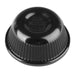 Olympia Kristallon Melamine Fluted Ramekins Black 57mm (12 Pack) Olympia
