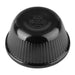 Olympia Kristallon Melamine Fluted Ramekins Black 70mm (12 Pack) Olympia