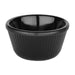 89mm/ 3 1/2". 113ml. Black. Pack quantity: 12.