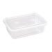 Fiesta Recyclable Plastic Microwavable Containers with Lid Medium 650ml (250 Pack) Fiesta Recyclable