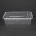Fiesta Recyclable Plastic Microwavable Containers with Lid Medium 650ml (250 Pack) Fiesta Recyclable