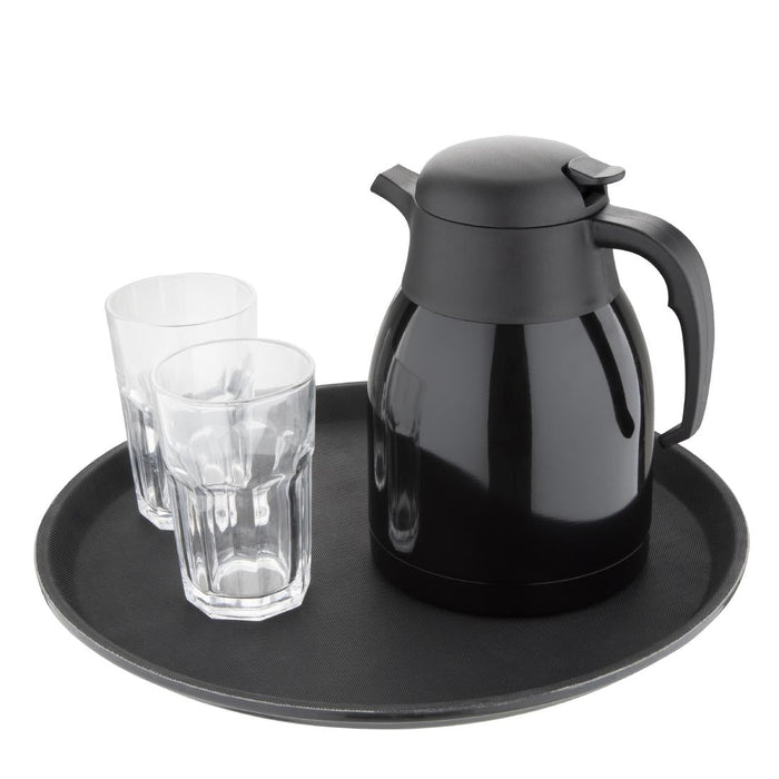 Olympia Vacuum Jug Black 1.5Ltr Olympia