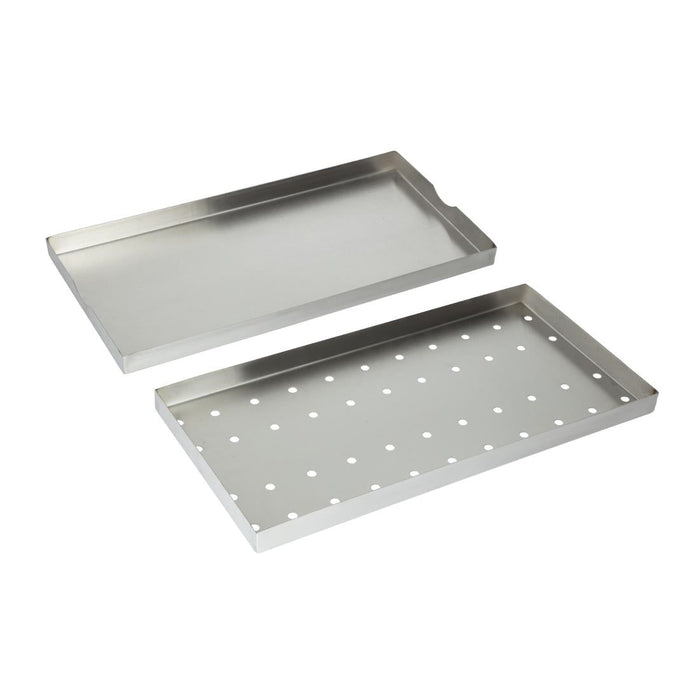 Olympia Stainless Steel Drip Tray 400 x 200mm Olympia