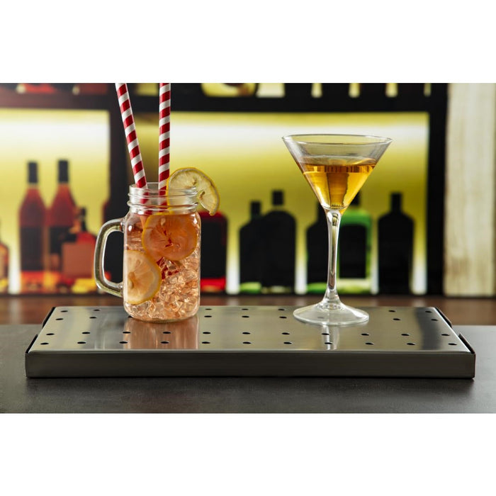 Olympia Stainless Steel Drip Tray 400 x 200mm Olympia