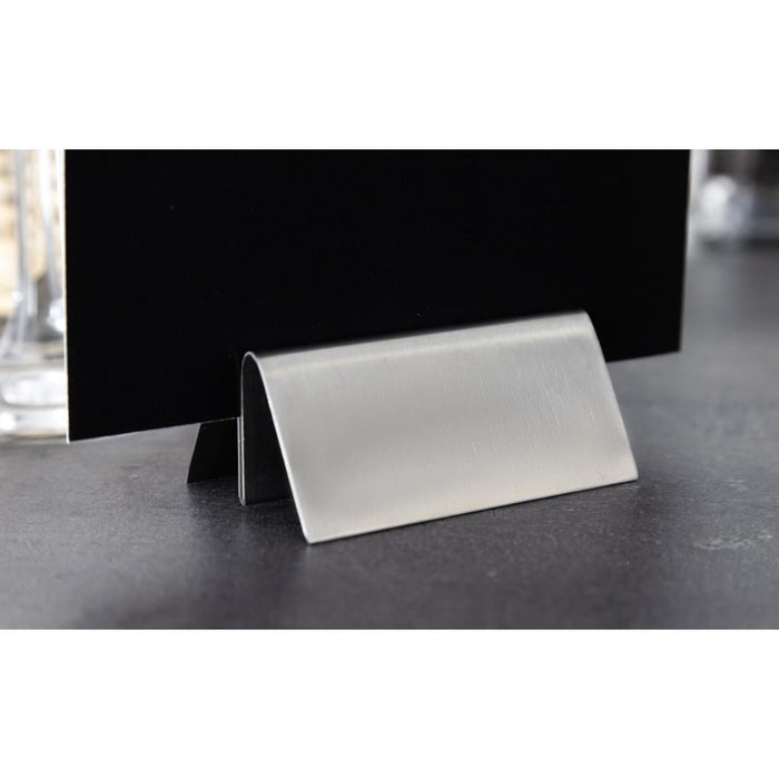 Olympia Stainless Steel Menu Holder Olympia