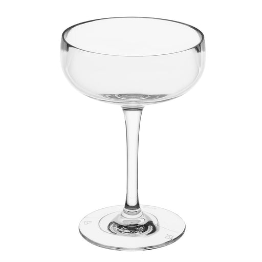 Olympia Kristallon Polycarbonate Champagne Coupe Glasses 210ml (12 Pack) Olympia