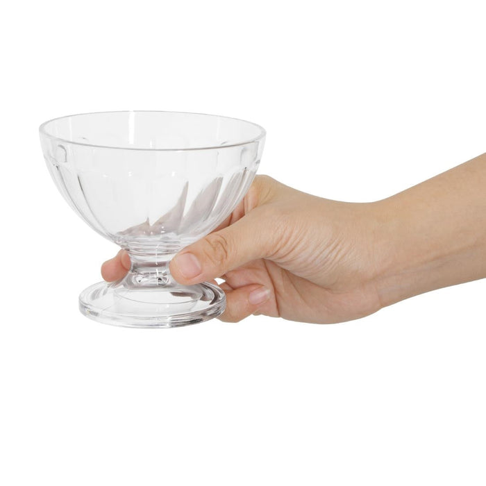 Olympia Kristallon Polycarbonate Sundae Glasses 200ml (12 Pack) Olympia