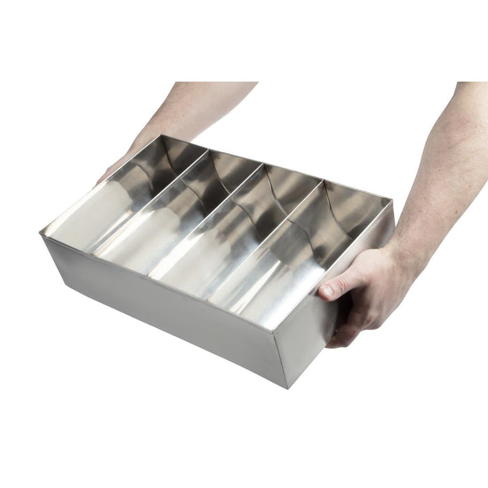 Olympia Cutlery Holder Stainless Steel Olympia