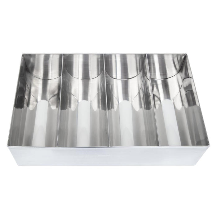 Olympia Cutlery Holder Stainless Steel Olympia
