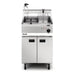Lincat Opus 800 Single Tank Twin Basket Free Standing Electric Filtration Fryer OE8108/OP Lincat