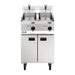 Lincat Opus 800 Twin Tank Twin Basket Free Standing Electric Fryer OE8113 Lincat