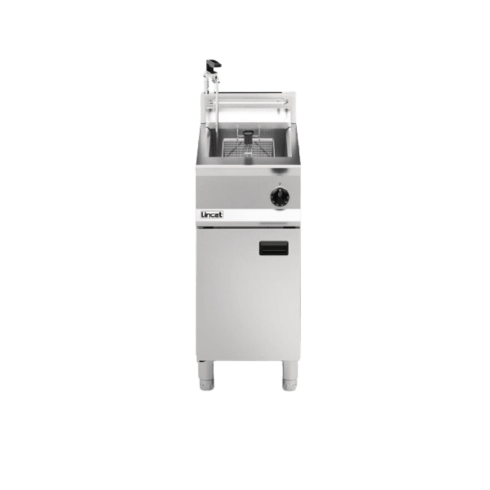 LINCAT Opus 800 Single Tank Single Basket Free Standing Gas Filtration Fryer OG8106/OP