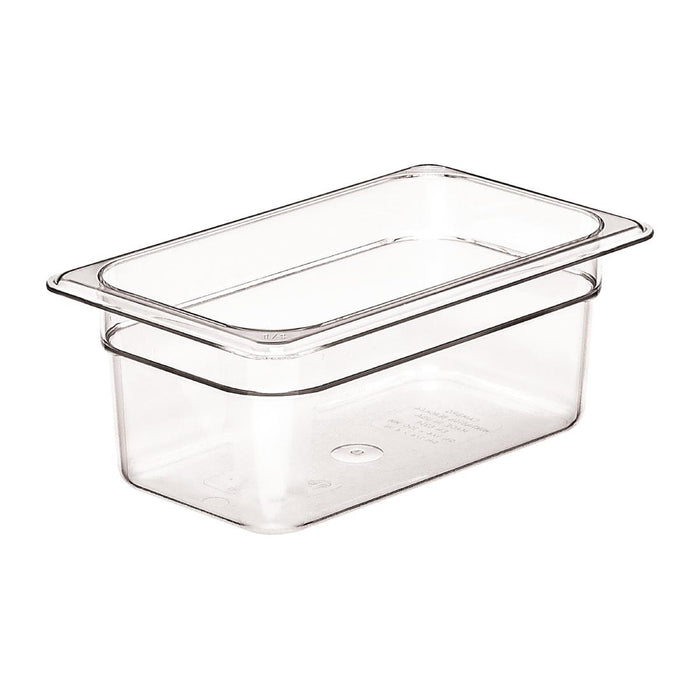 Capacity: 2.5Ltr. GN 1/4. Quarter Size. Depth: 100mm