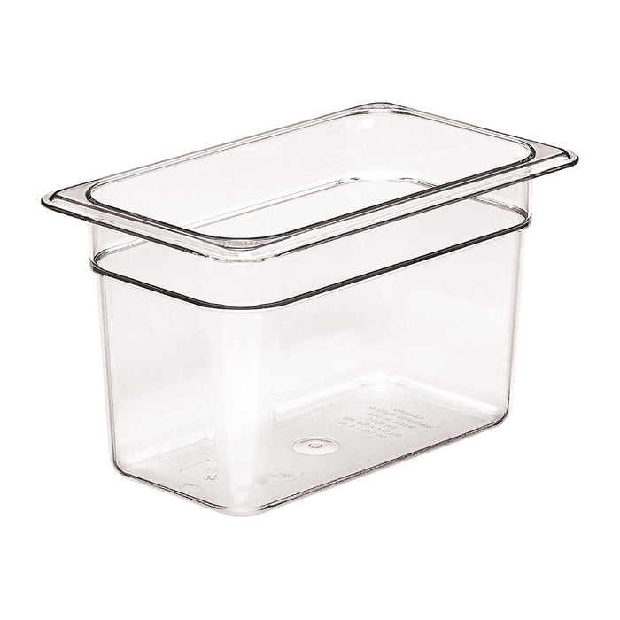 Capacity: 3.7Ltr. GN 1/4. Quarter Size. Depth: 150mm
