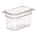 Capacity: 3.7Ltr. GN 1/4. Quarter Size. Depth: 150mm