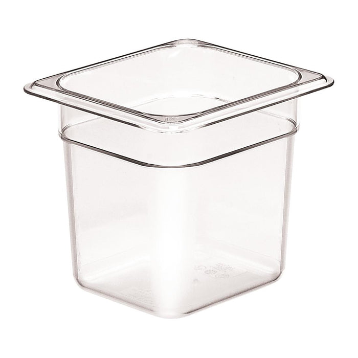 Capacity: 2.2Ltr. GN 1/6. Sixth Size. Depth: 150mm