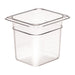 Capacity: 2.2Ltr. GN 1/6. Sixth Size. Depth: 150mm