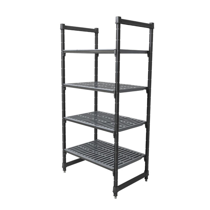 Cambro Camshelving Basics Plus 4 Tier Shelving Starter Unit 1830 x 915 x 610mm Cambro