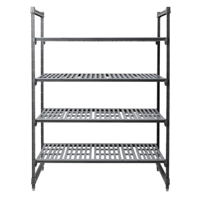 Cambro Camshelving Basics Plus 4 Tier Shelving Starter Unit 1830 x 1375 x 610mm Cambro